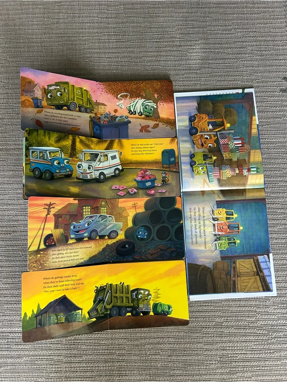 Where Do Diggers… Transportation Board Books